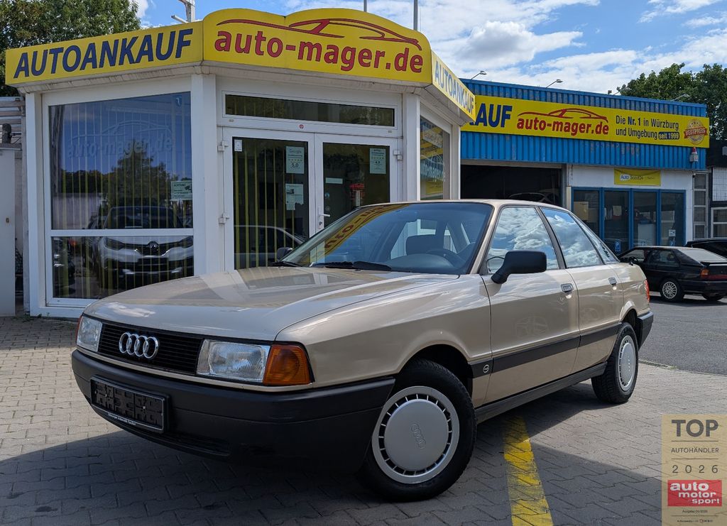 Bild des Angebotes Audi 80 1.8 S Limousine*OhneRost*Tüv07.27*ZR erneuert