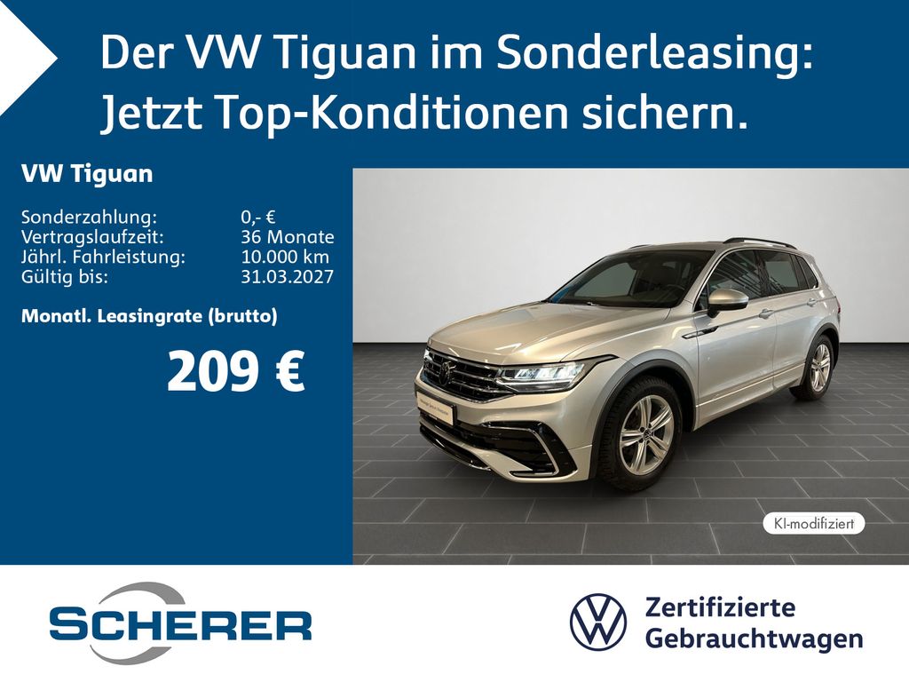 Bild des Angebotes Volkswagen Tiguan 2.0 TDI DSG R-Line, Navi, Sitzh., Kamera,