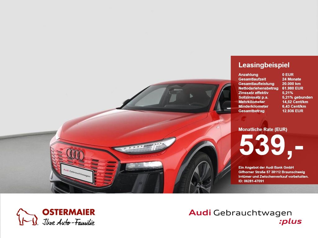 Bild des Angebotes Audi Q6 Sportback e-tron S-LINE NP:100tEUR! B&O.WÄRME