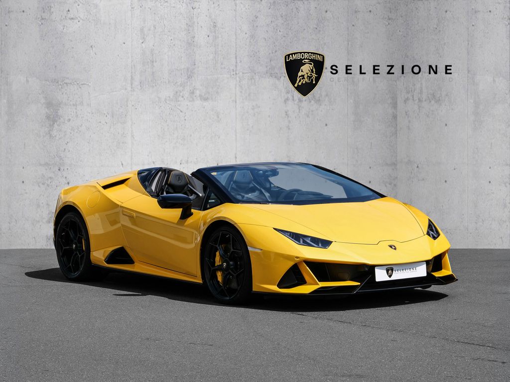 Bild des Angebotes Lamborghini Huracán EVO Spyder Giallo Inti. Lifting System