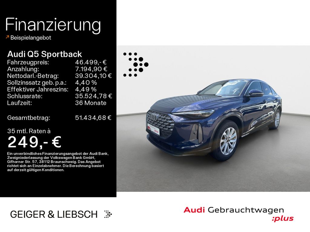 Bild des Angebotes Audi Q5 Sportback TDI quattro advanced*NAVI*LED*KAMER