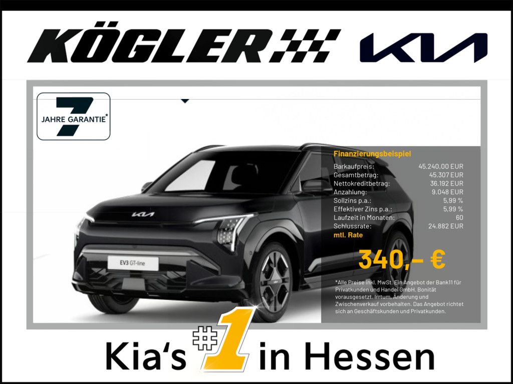 Bild des Angebotes Kia EV3 81.4 GTL DWP