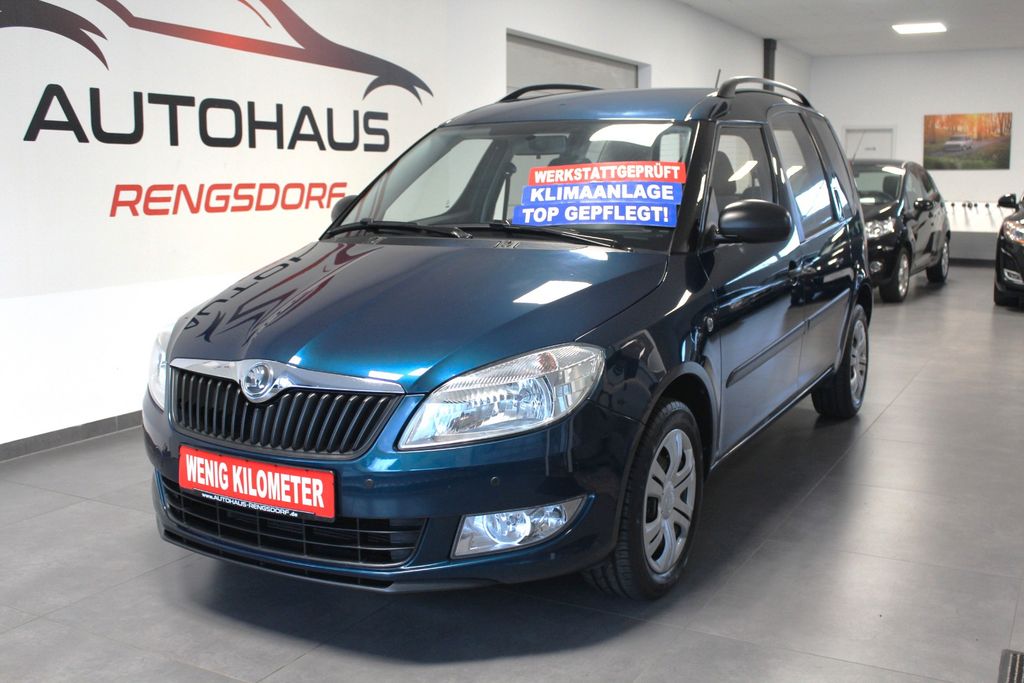 Skoda Roomster Active Plus Edition 1,4/86 PS 1.Hand