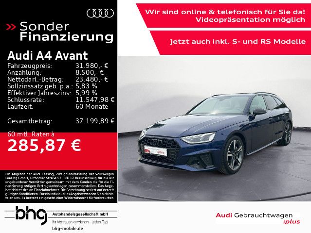 Bild des Angebotes Audi A4 Avant 40 TFSI S-tronic S-Line Business Pano