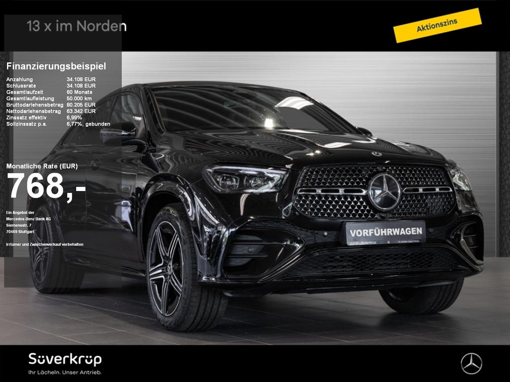 Bild des Angebotes Mercedes-Benz GLE 350 de 4MATIC Coupé mit EQ Hybrid Technologi