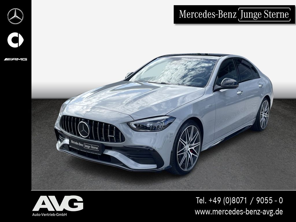 Bild des Angebotes Mercedes-Benz AMG C 43 4M Pano Dyn+P ALPINGRAU 20 Night Distr