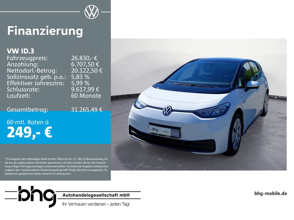 Bild des Angebotes Volkswagen ID.3 Pro Performance