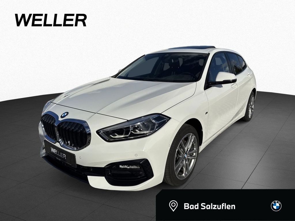 Bild des Angebotes BMW 118i Sport Line adptLED Pano AHK Kamera GrTank