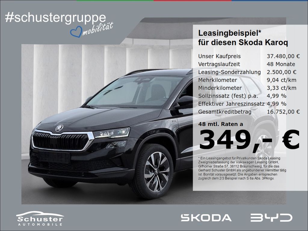 Bild des Angebotes Skoda Karoq TOUR 4x4 TDI*DSG AHK MatrixLED R-Kam Navi