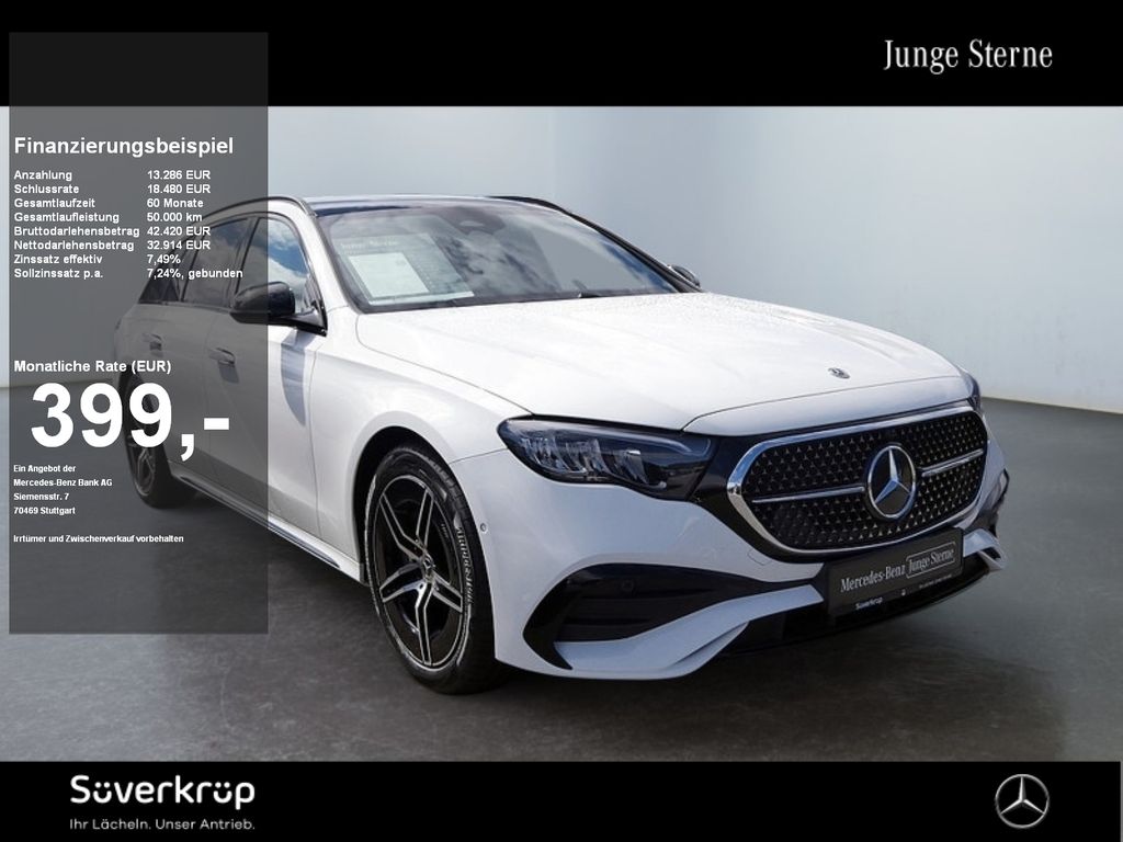 Bild des Angebotes Mercedes-Benz E 200 T , AMG NIGHT AHK DISTR KAMERA PANO SPUR