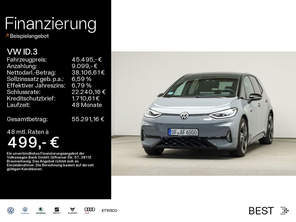 Bild des Angebotes Volkswagen ID.3 GTX Performance *Harman*IQ-Light*Panorama*N