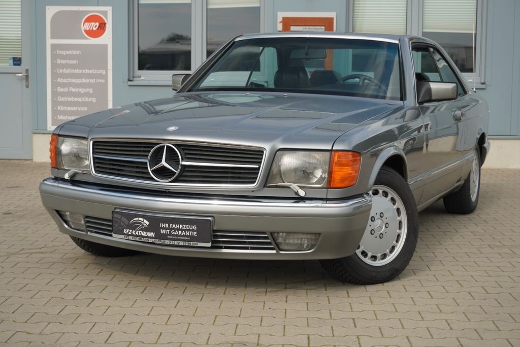 Bild des Angebotes Mercedes-Benz 500 SEC*Reiserechner*Leder*Schiebedach*Klima*GRA