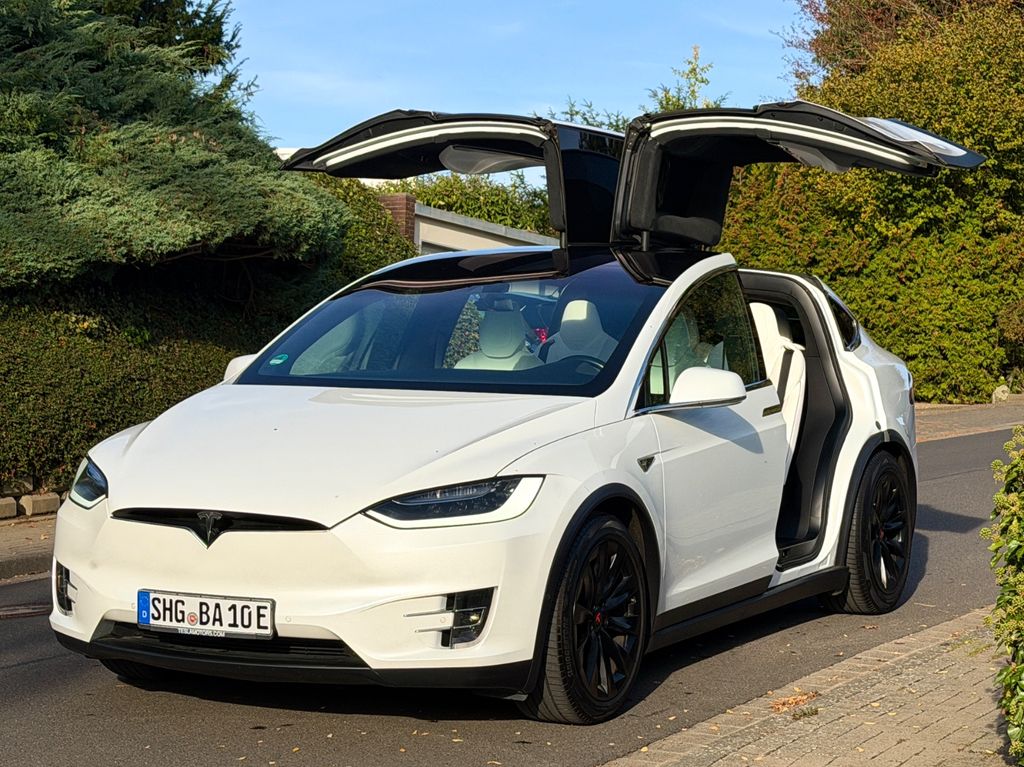 Bild des Angebotes Tesla Model X 60D 6-Sitzer CCS AHK Weißes Interior