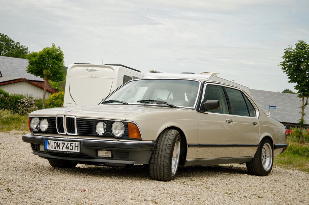 BMW 745i Turbo, Büffelled., VOLL, Motor+Getriebe rev