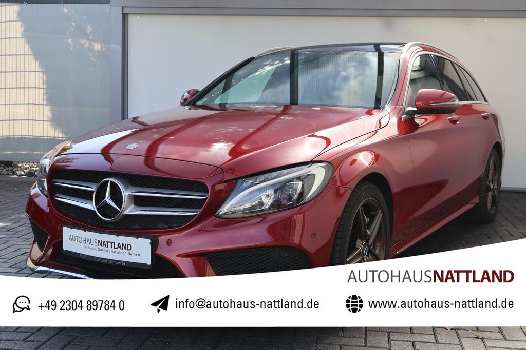 Bild des Angebotes Mercedes-Benz C 250d AMG Line PANO LED Leder RFK