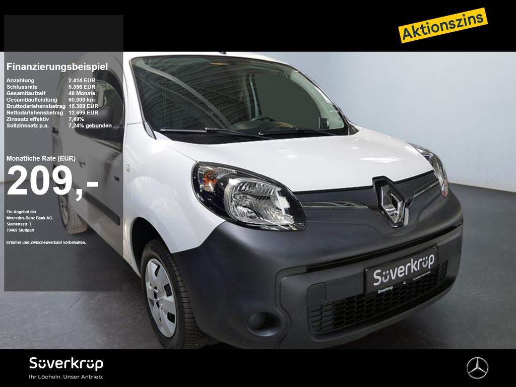 Bild des Angebotes Renault Kangoo Z.E. 33 inkl. Batterie Klima Radio Kamera