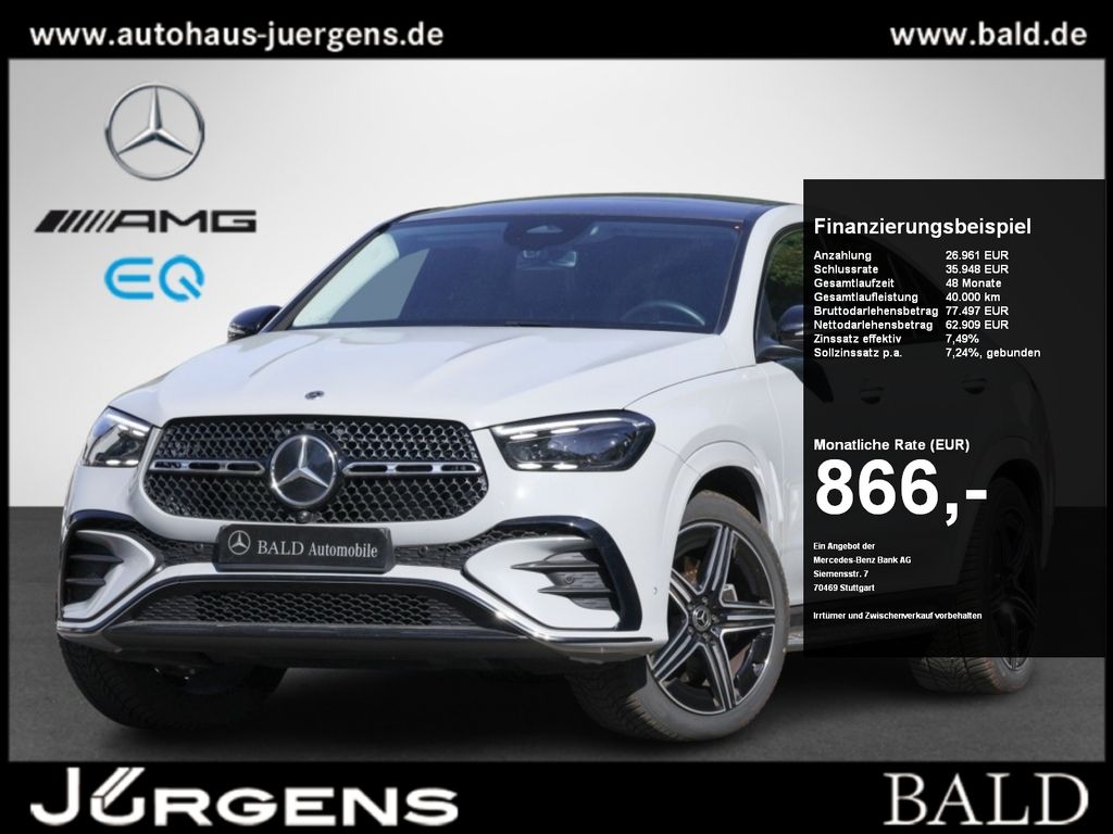 Bild des Angebotes Mercedes-Benz GLE 300 d 4M Cp AMG-Sport/Pano/AHK/Sitzklima/HUD