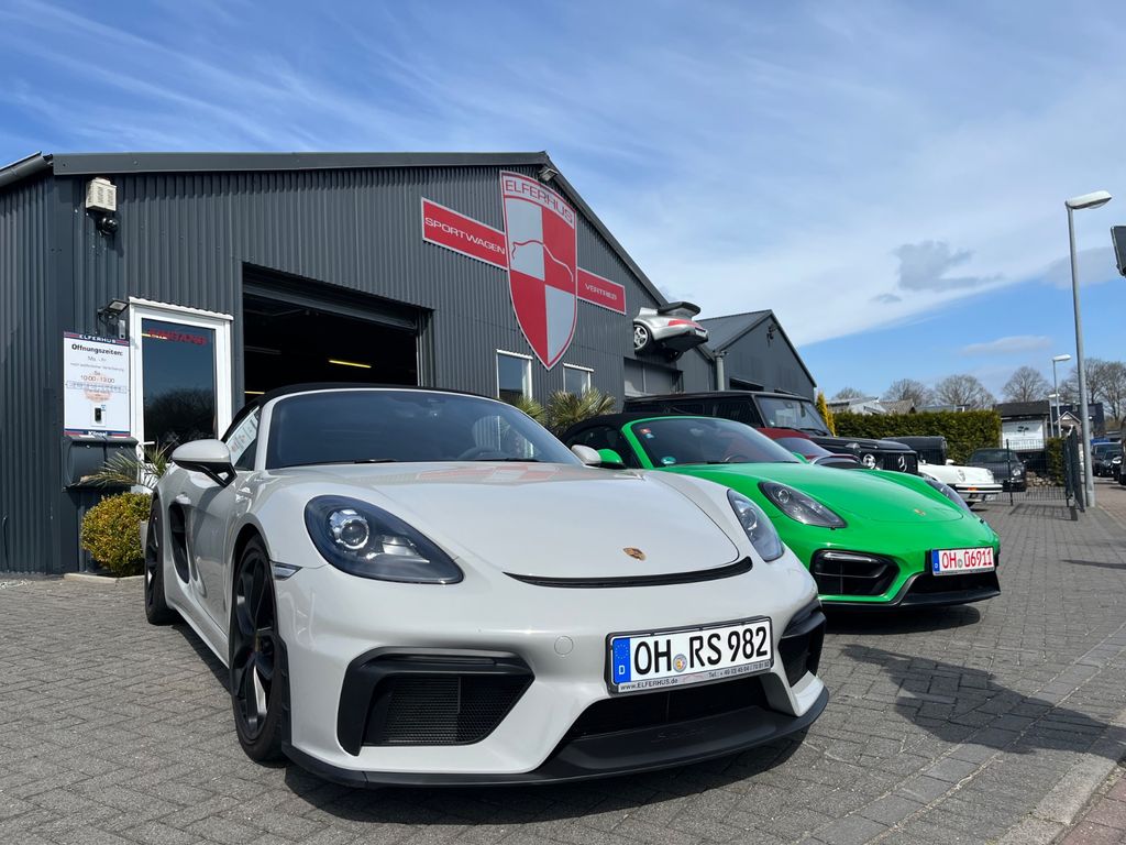 Bild des Angebotes Porsche 718 Boxster Spyder Kreide/Bose/Carbon