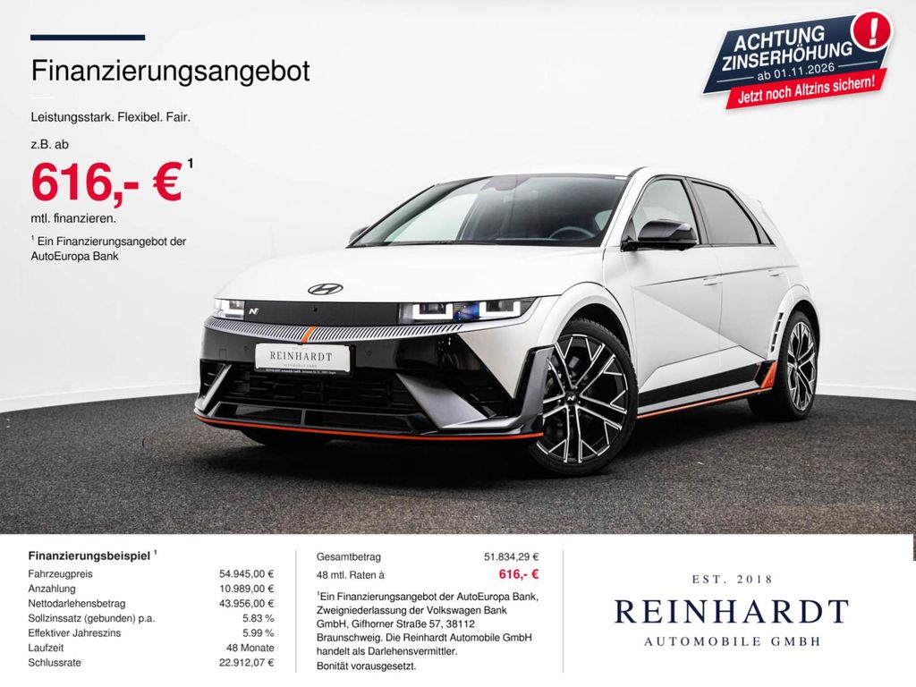 Bild des Angebotes Hyundai IONIQ 5 N 4WD 21Z. ACC/HuD/DAB+/BOSE/BELÜFTUNG