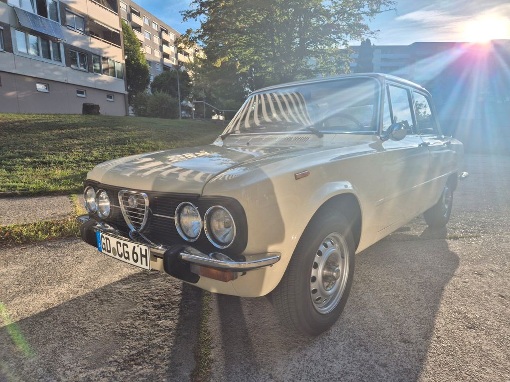 Alfa Romeo Nuova Giulia Super 1300 H-Kennzeichen Tüv neu
