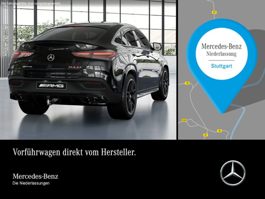 Bild des Angebotes Mercedes-Benz GLE 53 HYBRID Coupé 4M NIGHT+PANO+360+AHK+22"