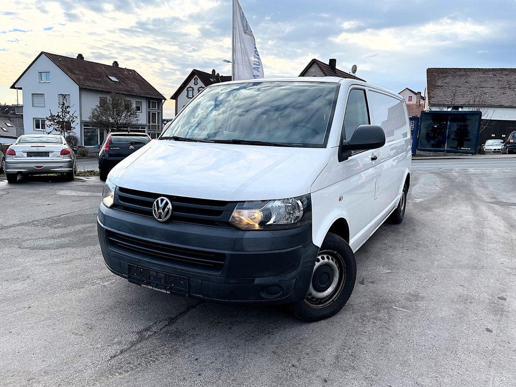 Bild des Angebotes Volkswagen T5 Transporter Kasten-Kombi lang/1.HAND/AHK/PDC/