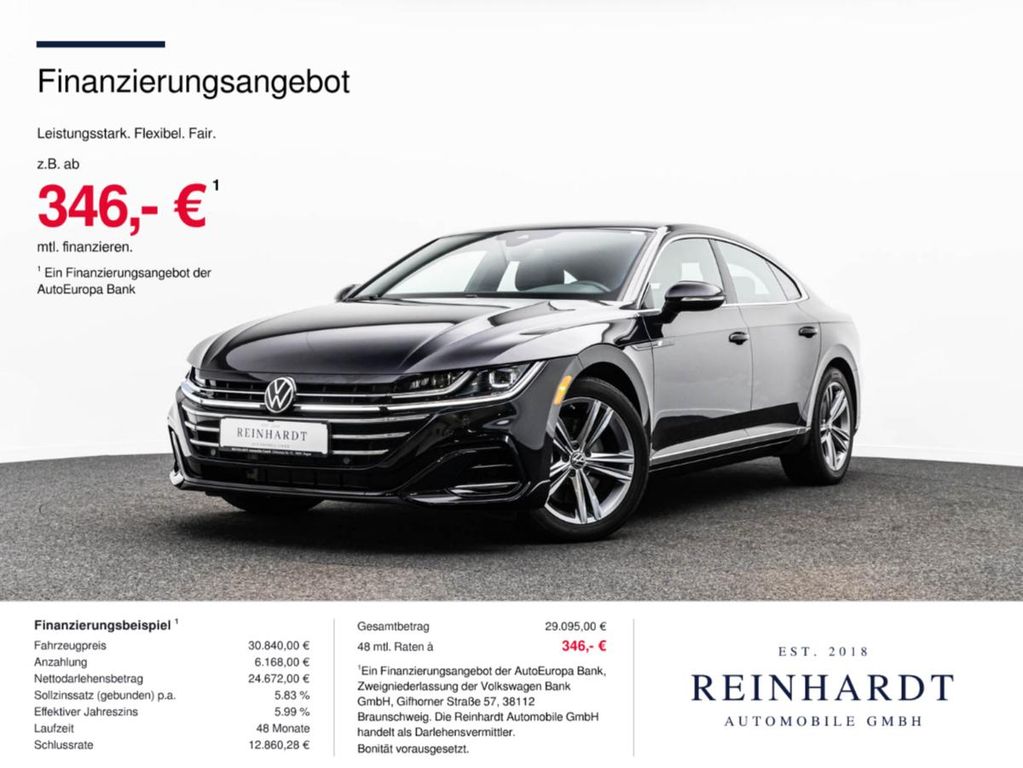 Volkswagen ARTEON LIMOUSINE 2.0TSi R LINE IQ-L/ACC/KAMERA