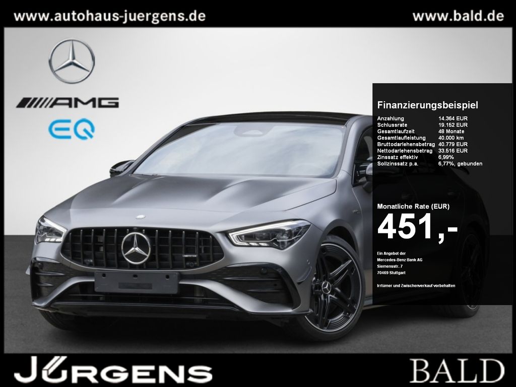 Bild des Angebotes Mercedes-Benz CLA 35 AMG 4M Cp Aero-Plus/Pano/MBeam/Night/19''