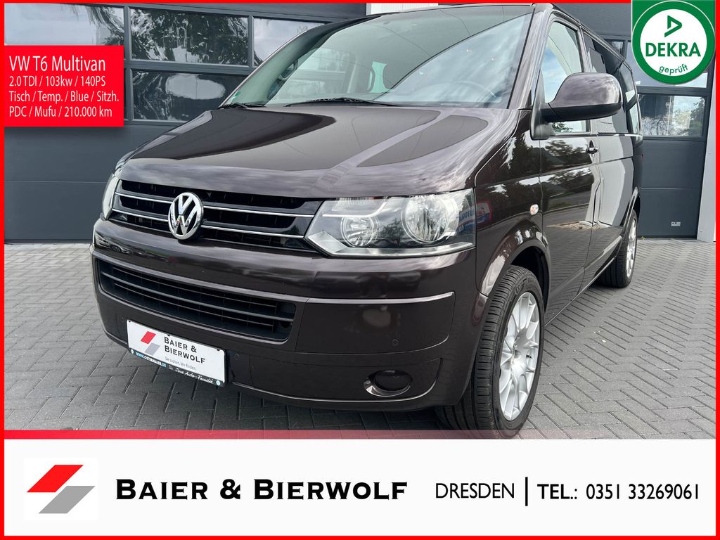 Bild des Angebotes Volkswagen T5 Multivan Comfortline 140 PS Sitzh. Tempo. PDC