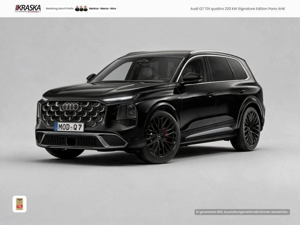 Audi Q7 TDI quattro 220 kW Signature Edition Pano AHK