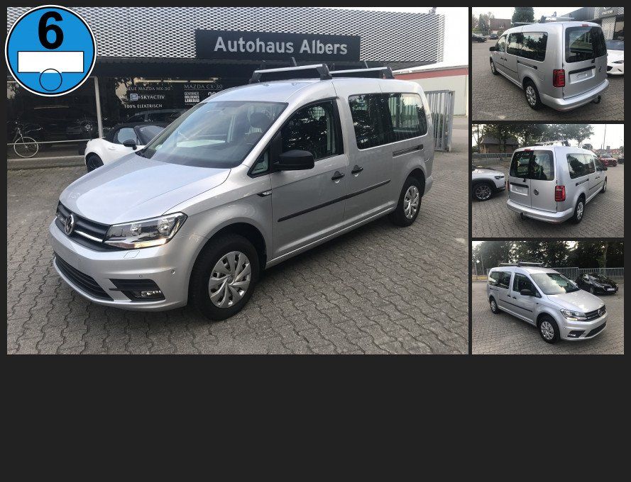 Bild des Angebotes Volkswagen Caddy Maxi 2.0 TDI Kombi, PDC, AHK, 2.Schiebet.