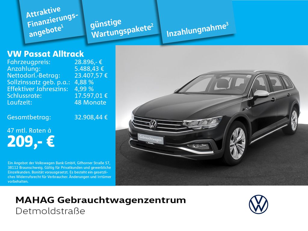 Bild des Angebotes Volkswagen Passat Alltrack 2.0 TDI 4 Mot LED Navi ParkPilot