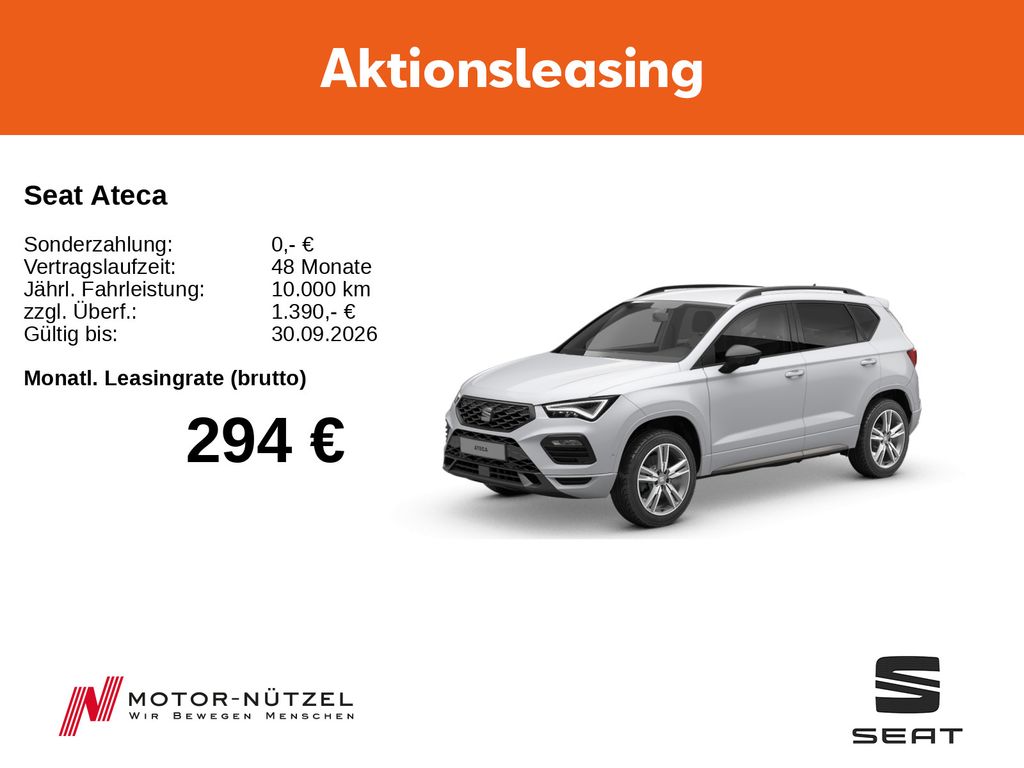 Seat Ateca 1.5 TSI FR 7-Gang DSG