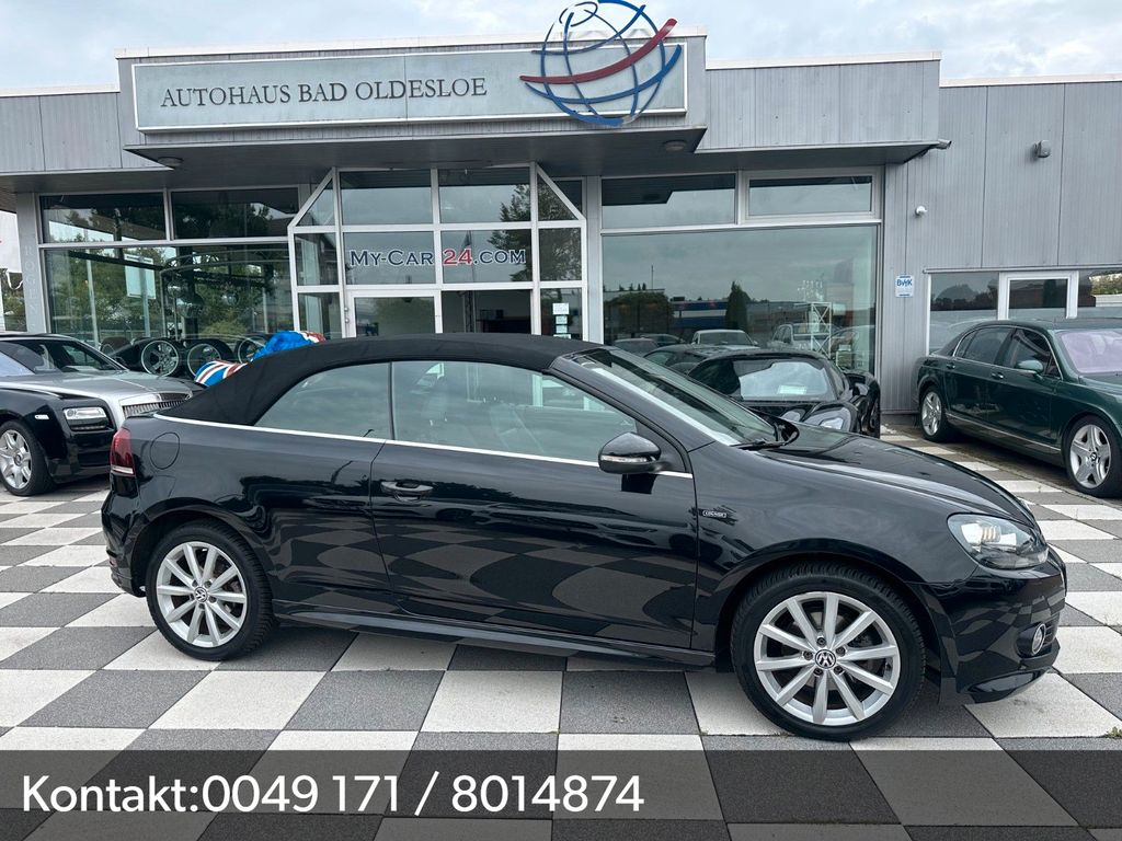 Volkswagen Golf VI Cabriolet Lounge-38000 km ,Leder,Scheckh