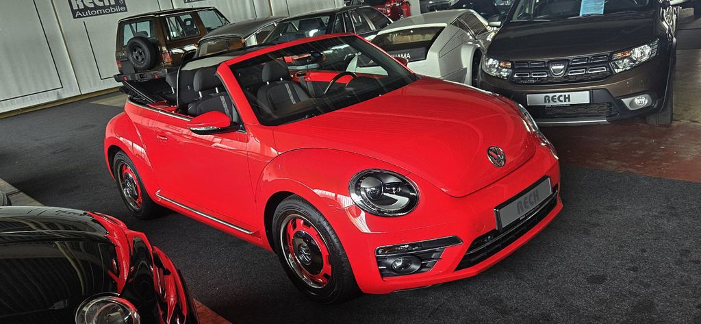 Bild des Angebotes Volkswagen Beetle Cabriolet Design *1. Hand*
