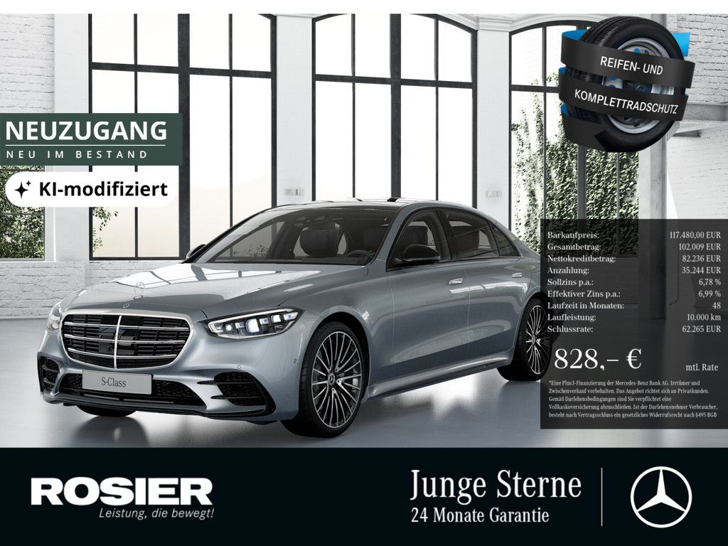 Bild des Angebotes Mercedes-Benz S 580 4M Lang AMG Sport FirstClass NIGHT ACC HUD