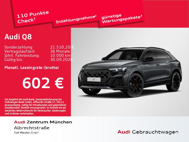 Bild des Angebotes Audi Q8 TFSI e qu. tiptr. Pano/LuftFed/ACC/AHK/HuD