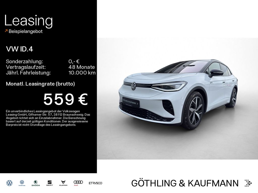 Bild des Angebotes Volkswagen ID.4 GTX 82kWh*4M*NAVI*WP*AHK*KAM*EL.HECK*ASG*IQ
