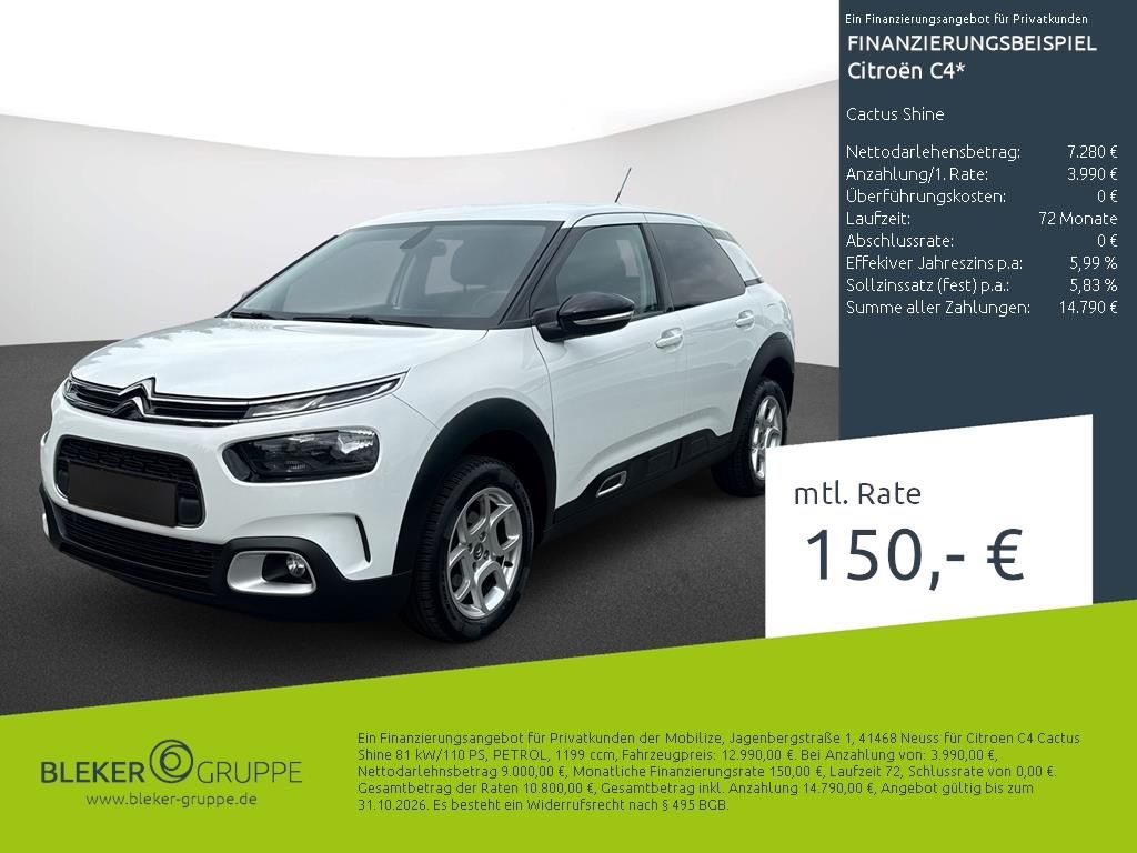 Bild des Angebotes Citroën C4 Cactus Shine