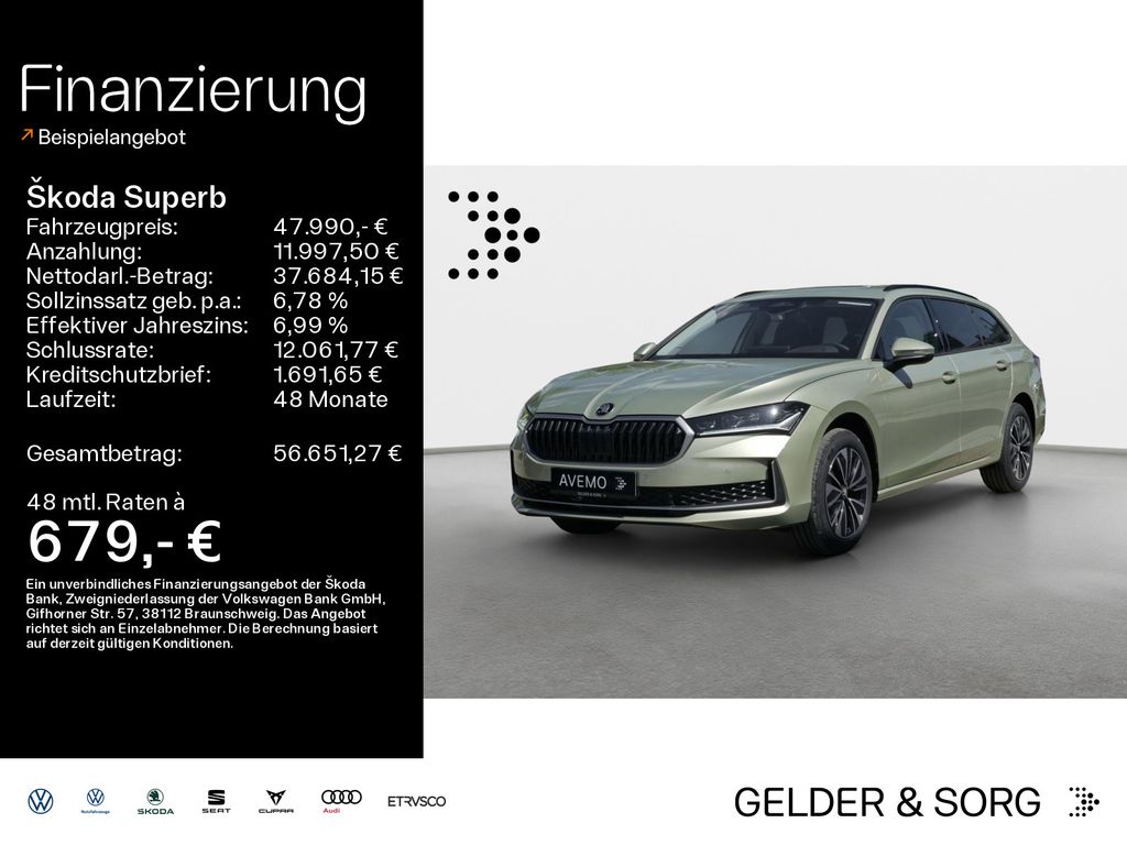 Bild des Angebotes Skoda Superb Combi Selection 2.0 TDI 4x4 MATRIX|NAVI