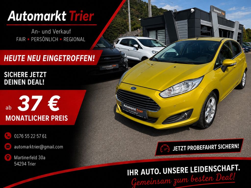Bild des Angebotes Ford Fiesta Titanium! TÜV bis 06/2028! Bluetooth!