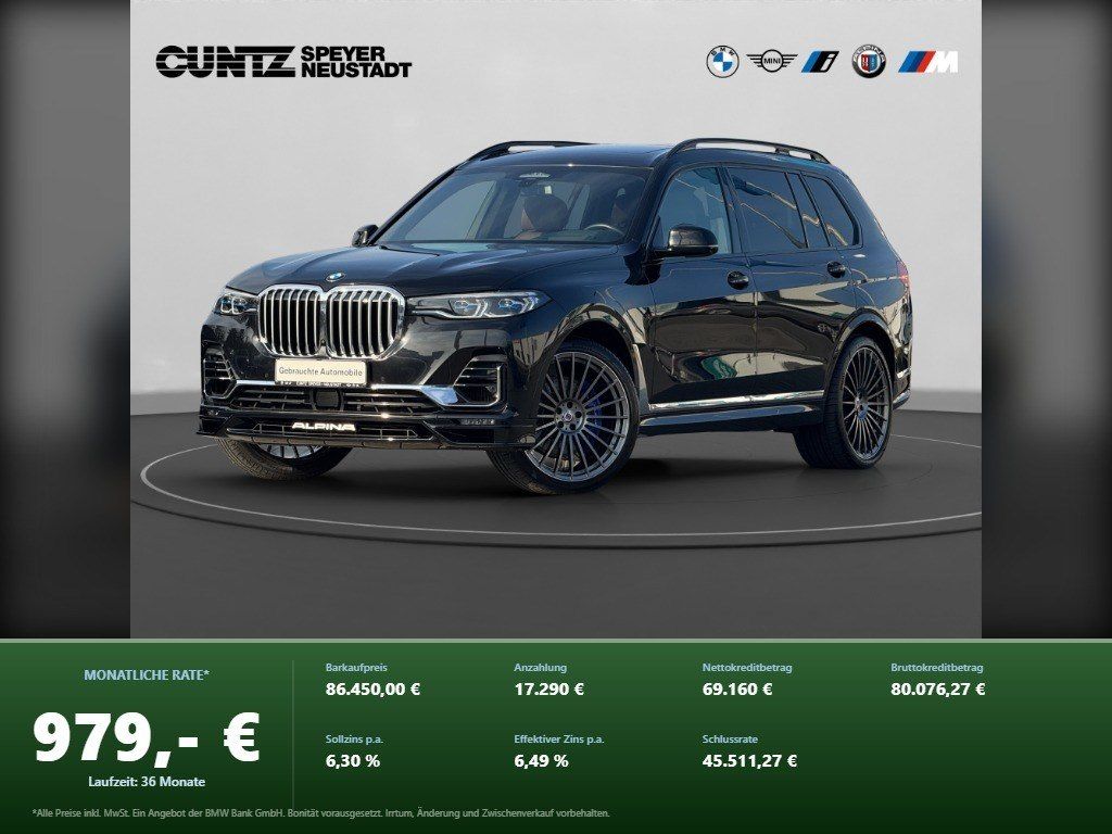 Bild des Angebotes ALPINA XB7 Biturbo Panorama Driving+Parkingassist Laser