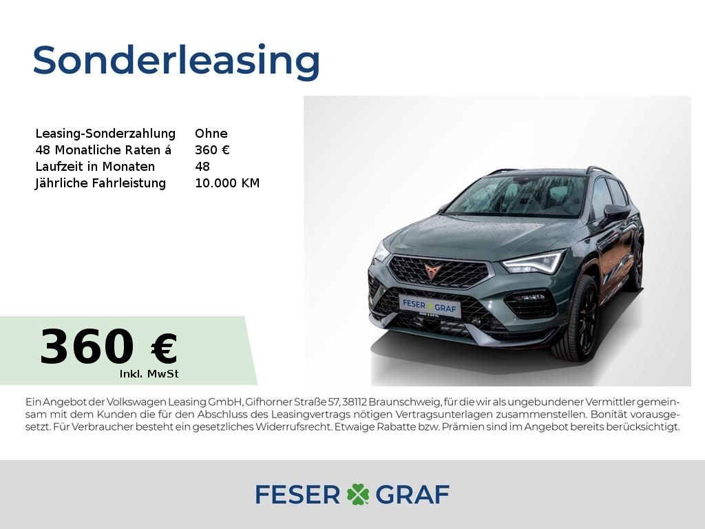 Cupra Ateca 2.0 TSI DSG Tribe Edition Navi/AHK/ACC/SHZ