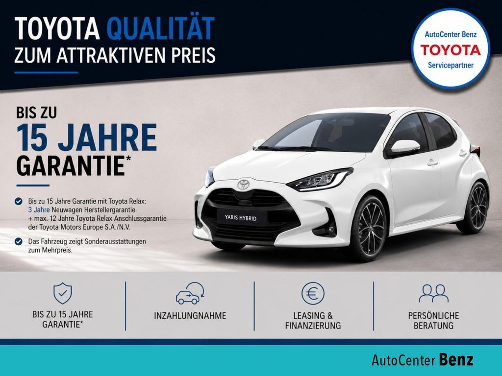 Bild des Angebotes Toyota YARIS 1.5 HYBRID TEAMPLAYER *KLIMA*R-KAMERA*LED