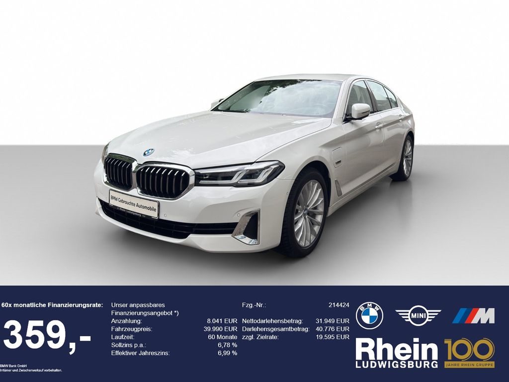 Bild des Angebotes BMW 545e xDrive Limousine Lux Line HeadUp LED Hifi