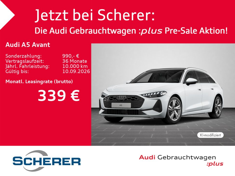 Bild des Angebotes Audi A5 Avant TDI quattro KAMERA AHK PANO LED+ APP