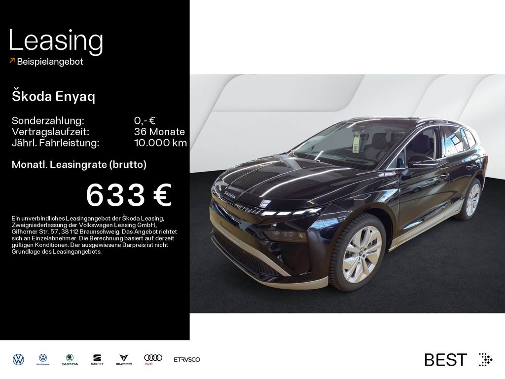 Bild des Angebotes Skoda Enyaq 85 iV LOFT*MATRIX*CANTON*HUD*AHK*PANO*KAME