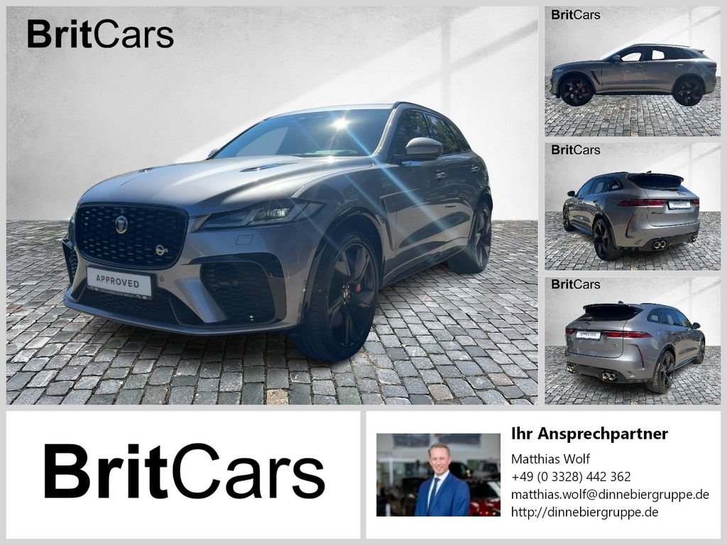 Bild des Angebotes Jaguar F-PACE P550 SVR 360-CAM ACC CAM LED NAVI PANO
