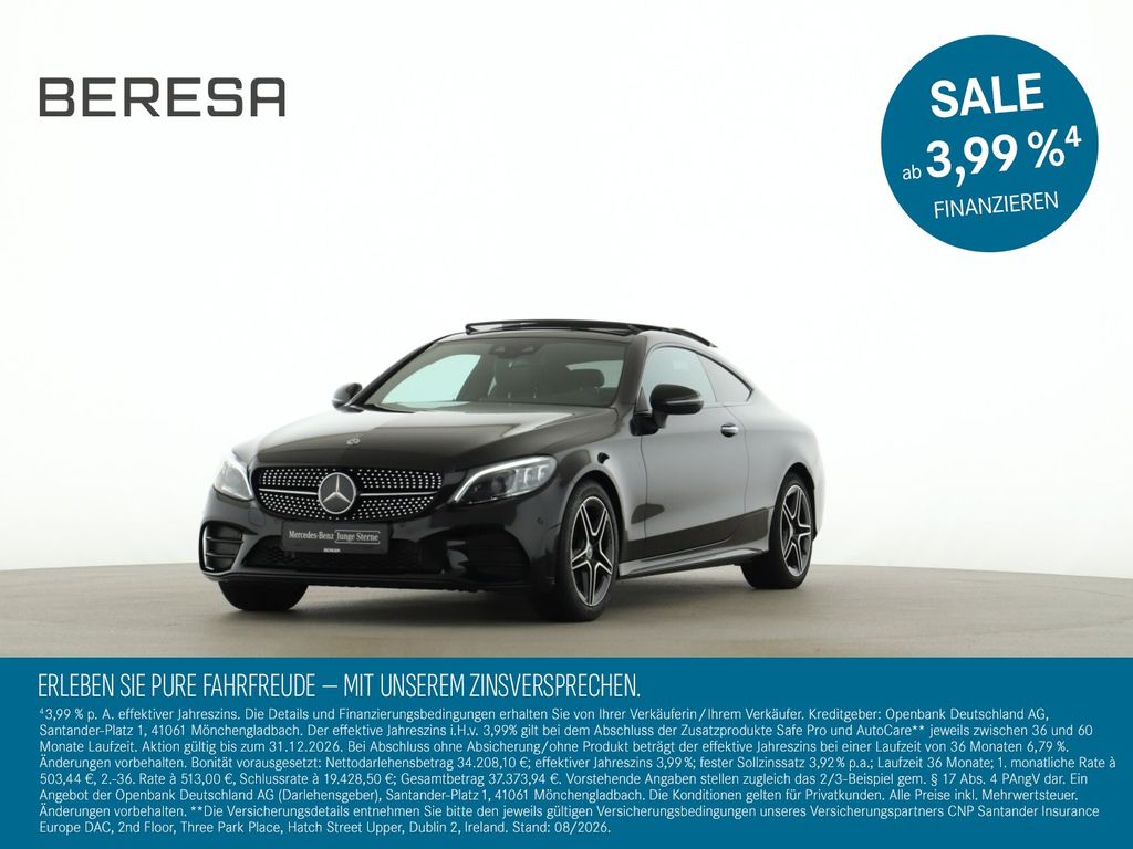 Bild des Angebotes Mercedes-Benz C 200 Coupé AMG Night Comand Pano Distronic LED