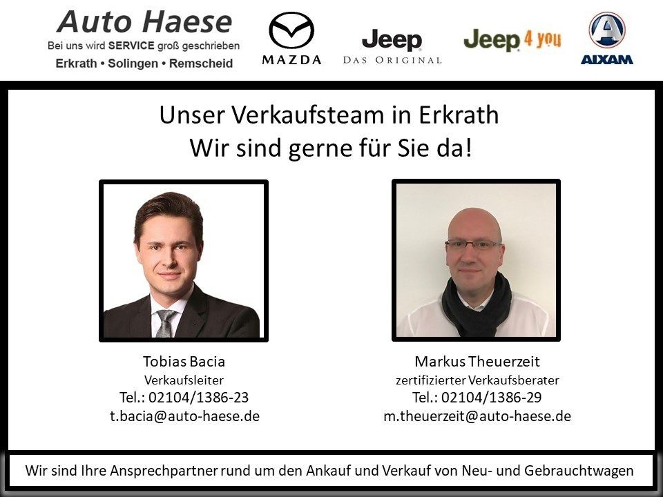 Bild des Angebotes Mazda MX-5 1.5 132PS Roadster Homura Recaro Matrix RFK